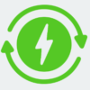 Greenassistance icon lemerült elektromos autó - lemerült az elektromos autóm útközben lemerült elektromos autó akkumulátora green assistance ev asszisztencia , elektromos autó asszisztencia elektromos autó tréler elektromos autó trélerezés